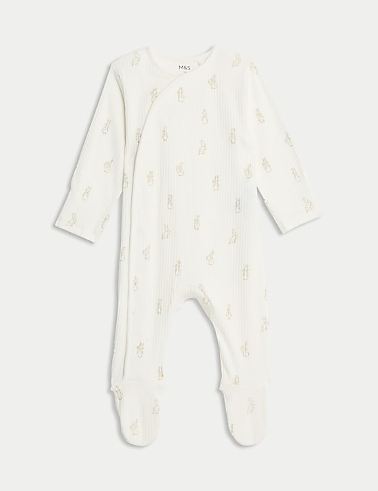 2pc Peter Rabbit™ Sleepsuit and Hat (7lbs-1 Yrs)