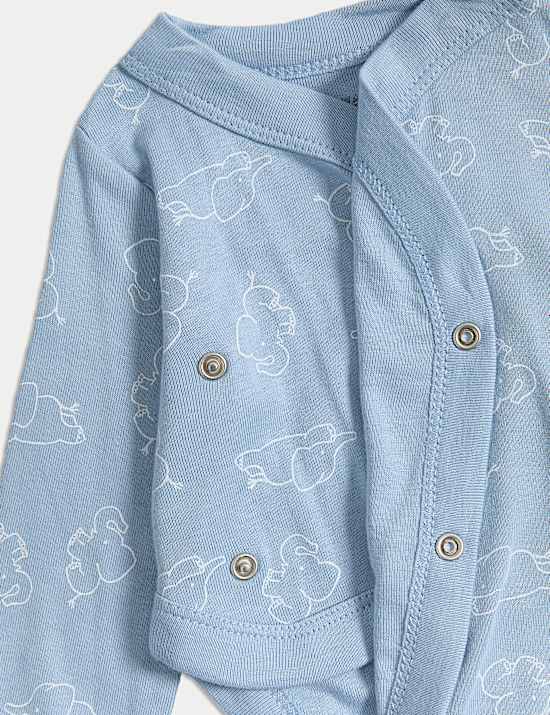 2pk Hip Dysplasia Pure Cotton Bodysuits (7lbs-1 Yrs)