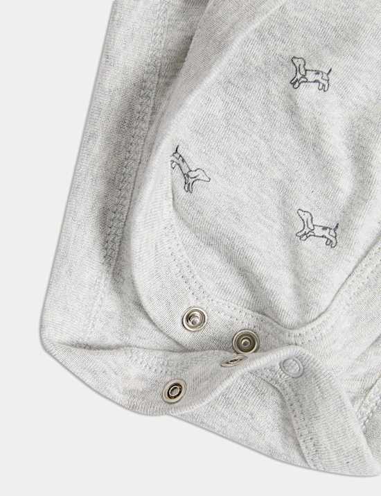 2pk Hip Dysplasia Pure Cotton Bodysuits (7lbs-1 Yrs)