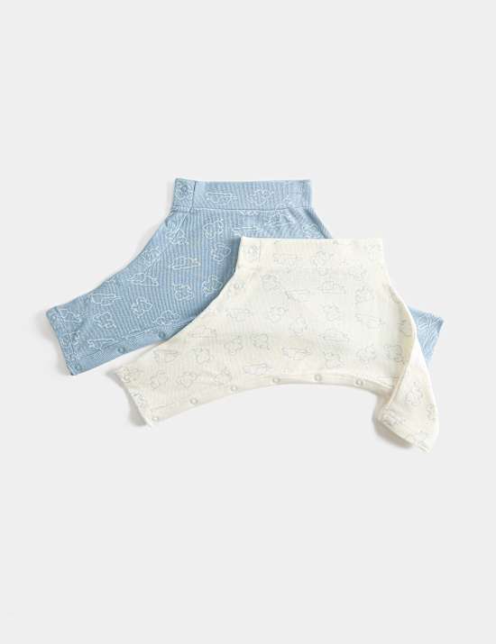 2 Pack Hip Dysplasia Cotton Rich Stars Joggers (7lbs-1 Yrs)