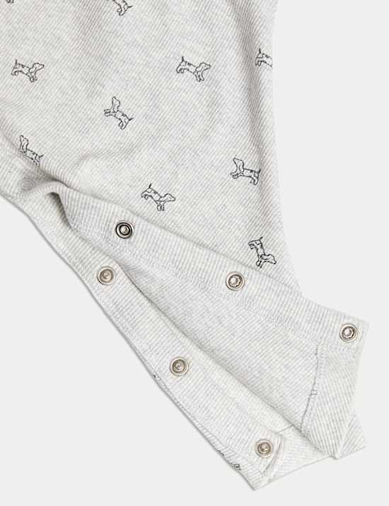 2pk Hip Dysplasia Cotton Rich Stars Joggers (7lbs-1 Yrs)