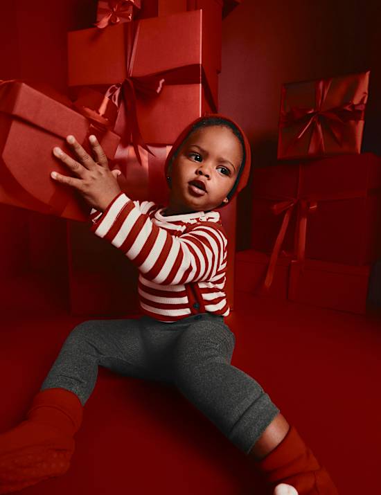 4pc Christmas Outfit (0-1 Yrs)