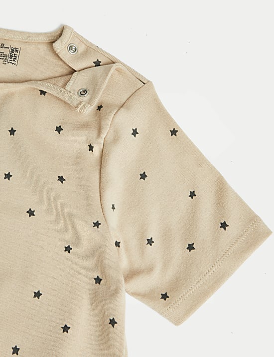 2 Pak Romper Katun Murni Adaptif (3-16 Tahun)