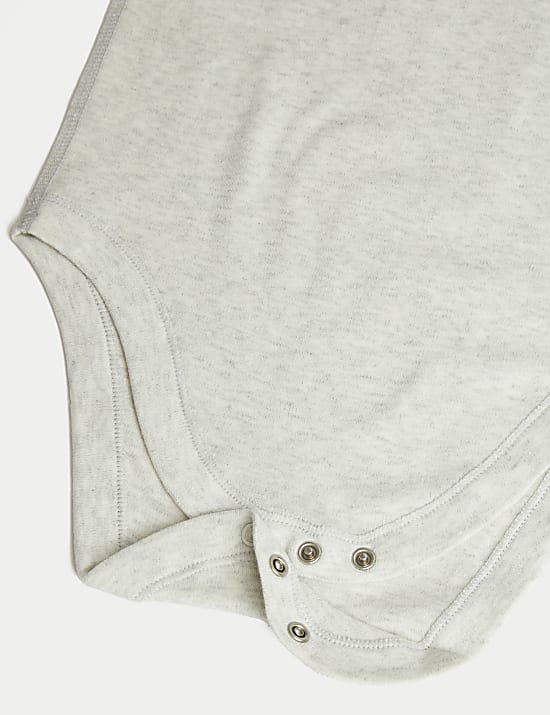 3pk Pure Cotton Bodysuits (3-16 Yrs)