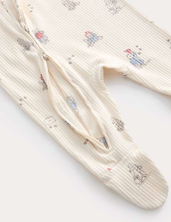 2pk Cotton Rich Paddington™ Sleepsuits (6½lbs-3 Yrs)