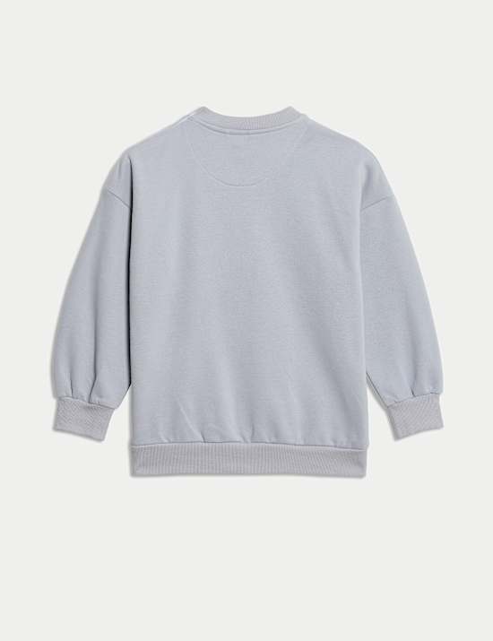 Adaptive Cotton Rich Sweatshirt (2-16 Yrs)