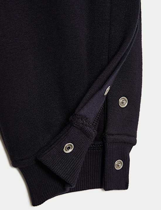 Adaptive Cotton Rich Brushback Joggers (2-16 Yrs)