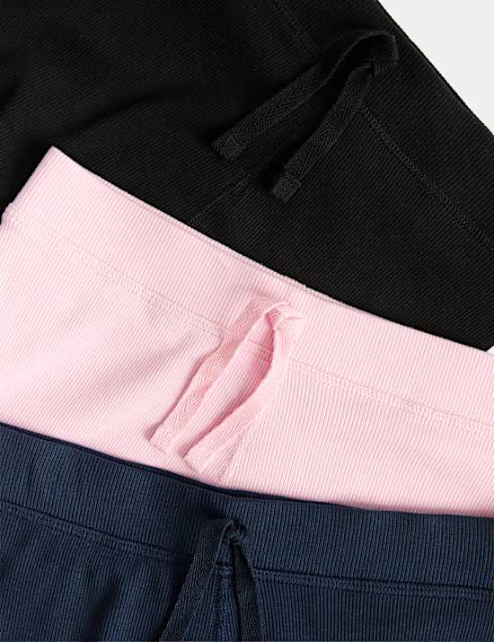 3 Pack Adaptive Cotton Rich Leggings (2-16 Yrs)