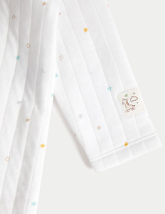 2pc Cotton Rich Quilted Stars Outfit (7lbs-1 Yrs)