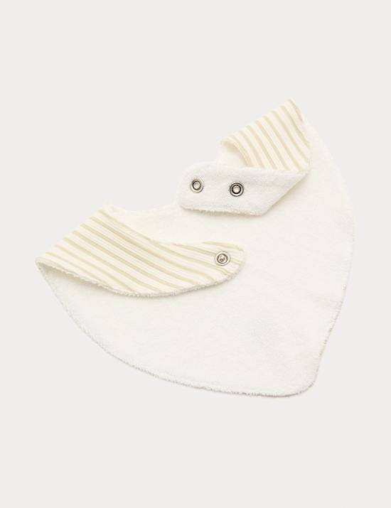 3 Pack Cotton Rich Winnie The Pooh&trade; Dribble Bibs