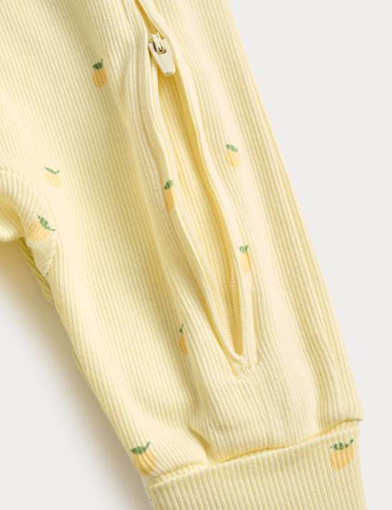 Lot de 3 dors-bien en coton &agrave; motif citron (2,9 kg-3 ans)