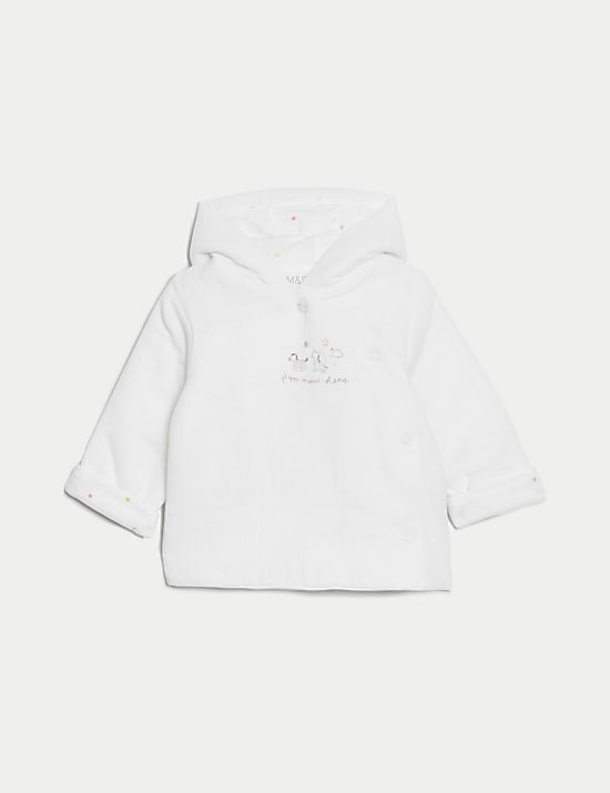 Pure Cotton Animal Hooded Jacket (7lbs-1 Yrs)