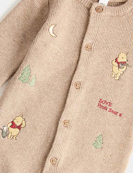 Winnie the Pooh&trade; Knitted All in One (0-18 Mths)