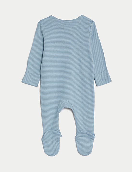 Pure Cotton Grandad Slogan Sleepsuit (7lbs-9 Mths)