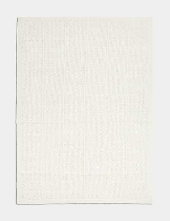 Pure Cotton Cellular Shawl