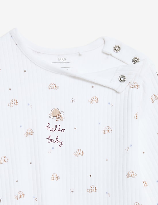 4-delige startset van zuiver katoen met 'Born In 2025' (0-12 maanden)