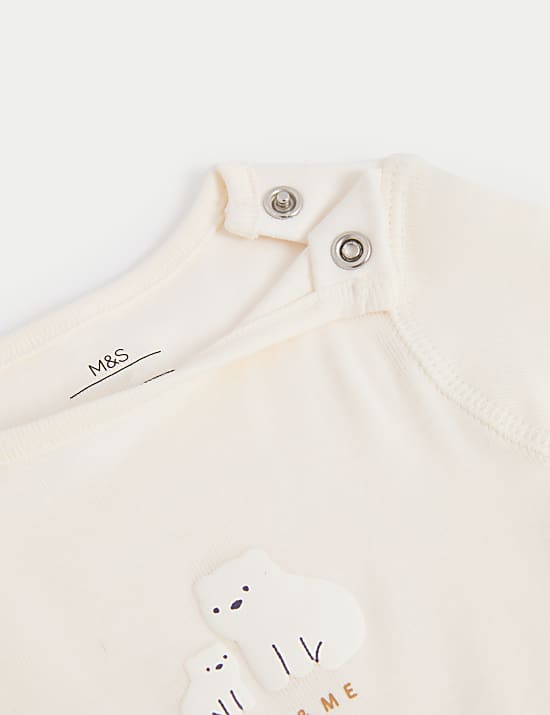 3pc Cotton Rich Stripe Outfit (0-12 Mths)