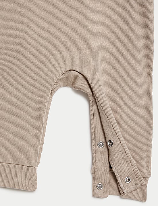 2pc Pure Cotton Dungaree Outfit (0-12 Mths)