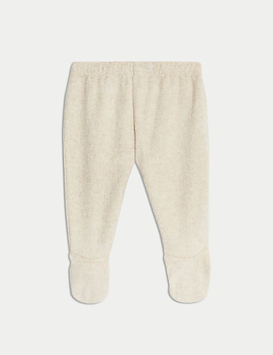 Ντε πιες σύνολο με σχέδιο σαλιάρα και υψηλή περιεκτικότητα σε βαμβάκι, 3 τεμάχια (0-3 κιλά)