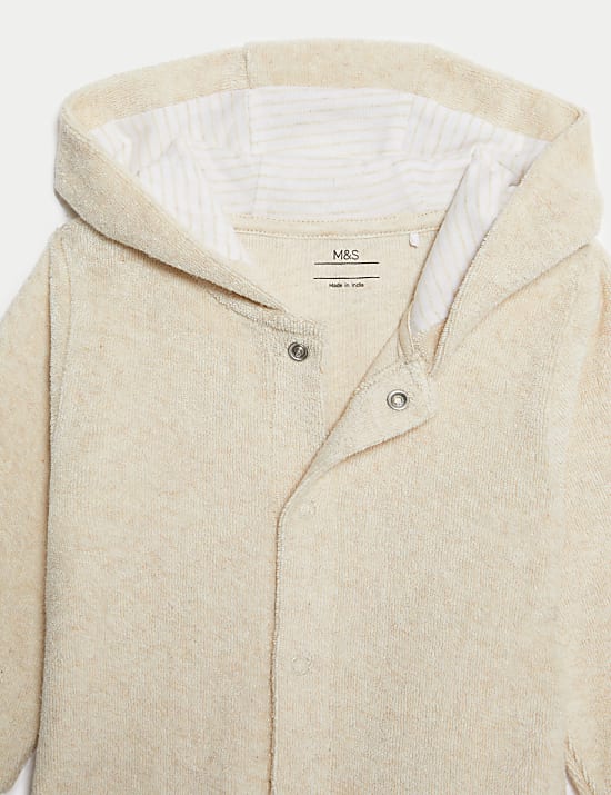 Pure Cotton Towelling All in One (0-12 Mths)