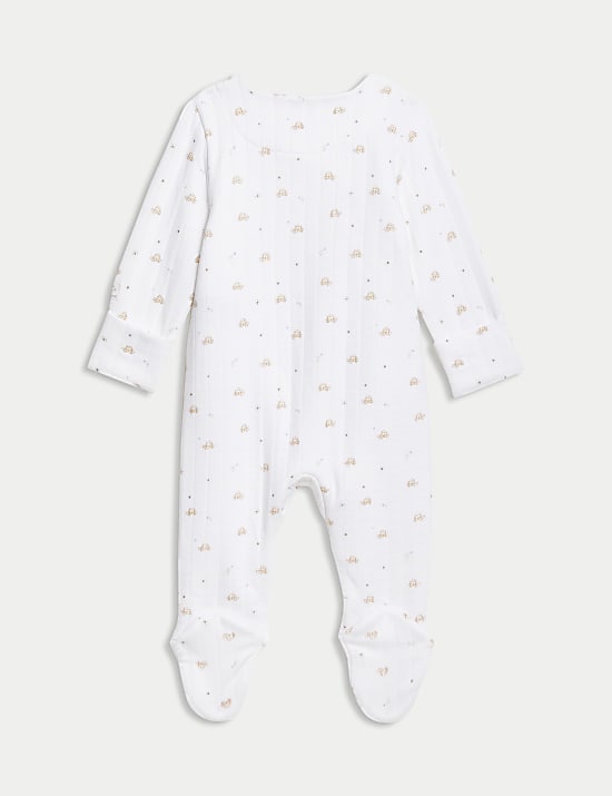 Cotton Rich Turtle Sleepsuit (0-12 Mths)