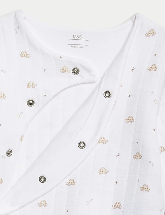 Cotton Rich Turtle Sleepsuit (0-12 Mths)