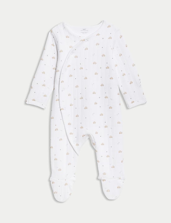 Cotton Rich Turtle Sleepsuit (0-12 Mths)