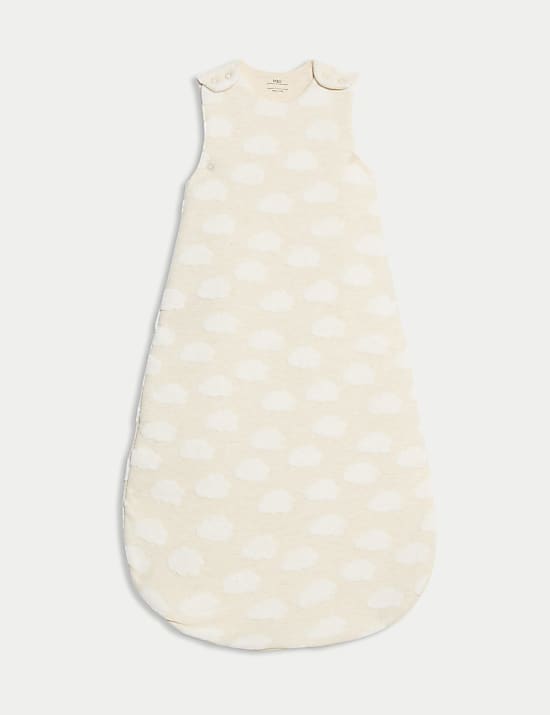 Schlafsack mit Wolken-Print und einem Tog-Wert von 2,5 (0–3&nbsp;J.)