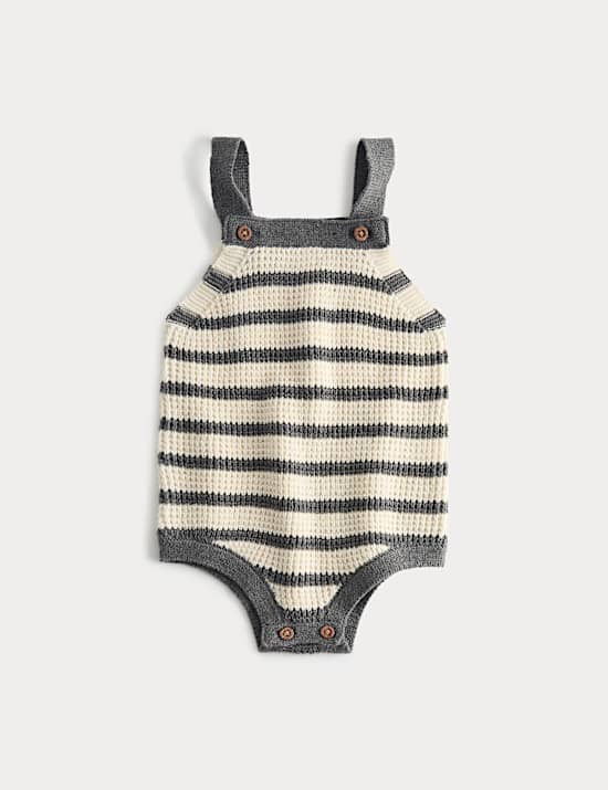 Little Monster Knitted Romper (7lbs-1 Yrs)