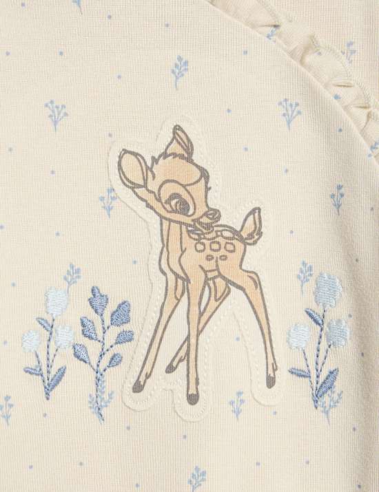 Pure Cotton Bambi™ Sleepsuit (7lbs-3 Yrs)