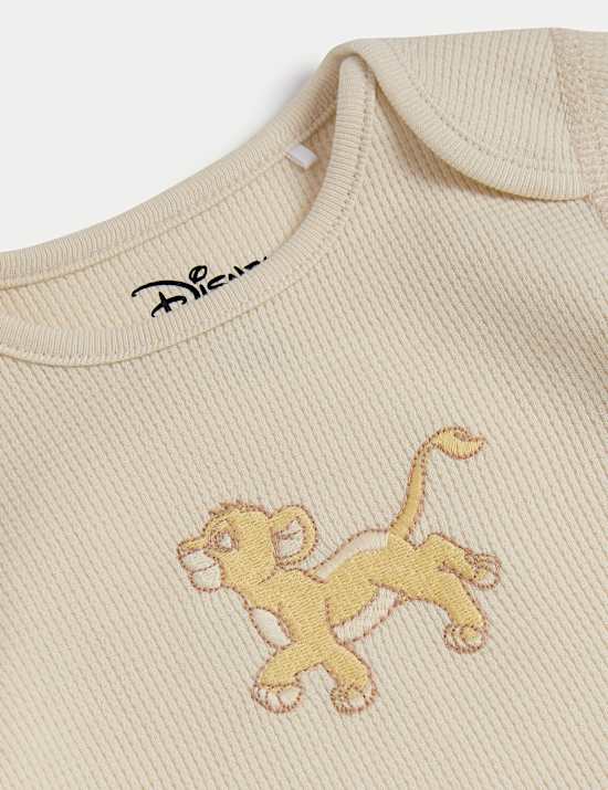 5er-Pack Bodys aus reiner Baumwolle mit Lion King™-Motiv (3,2 kg – 3 Jahre)