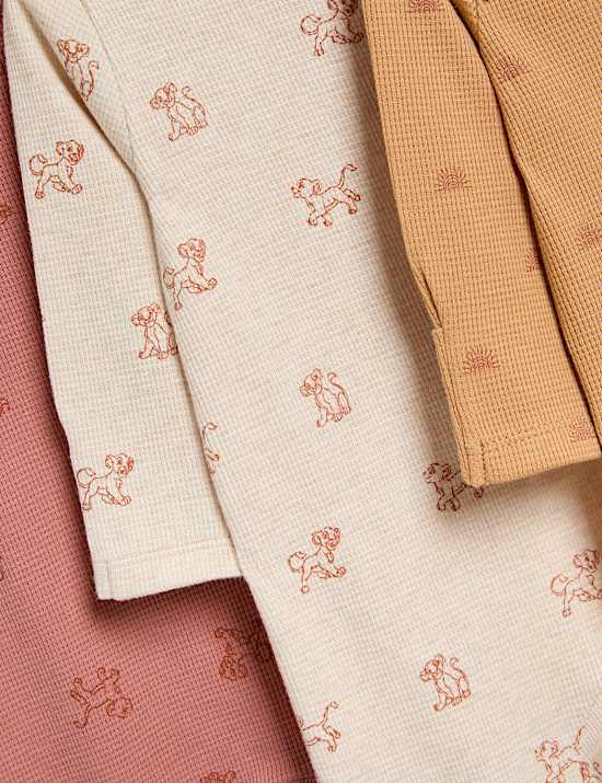 3pk Lion King™ Sleepsuits (7lbs - 3 Yrs)