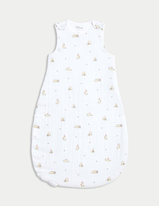 Pure Cotton Winnie The Pooh 1.5 Tog Sleeping Bag (0-3 Yrs)