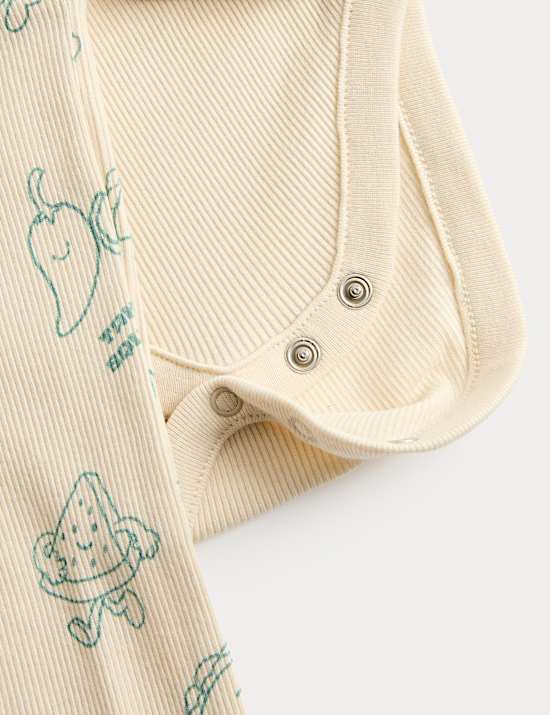 2 Piece Cotton Rich Top and Bottom Outfit (0-12 Months)