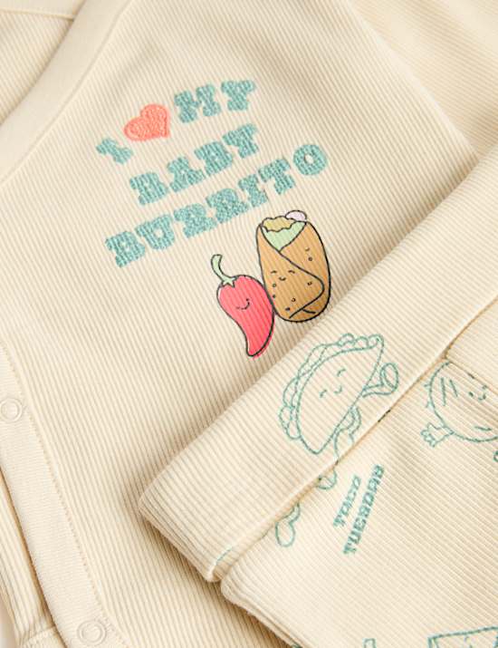 2 Piece Cotton Rich Top and Bottom Outfit (0-12 Months)