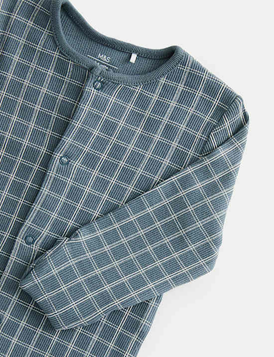 3 Pack Cotton Rich Sleepsuits (0-3 Yrs)