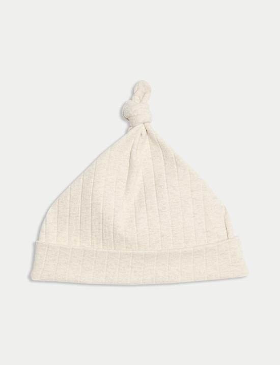 3pc Cotton Rich Bodysuit & Hat Outfit (7lbs - 12 Mths)