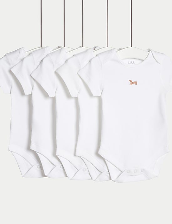 Φορμάκια με μοτίβο από 100% βαμβάκι, σετ των 5 (2,9 κιλά-3 ετών)