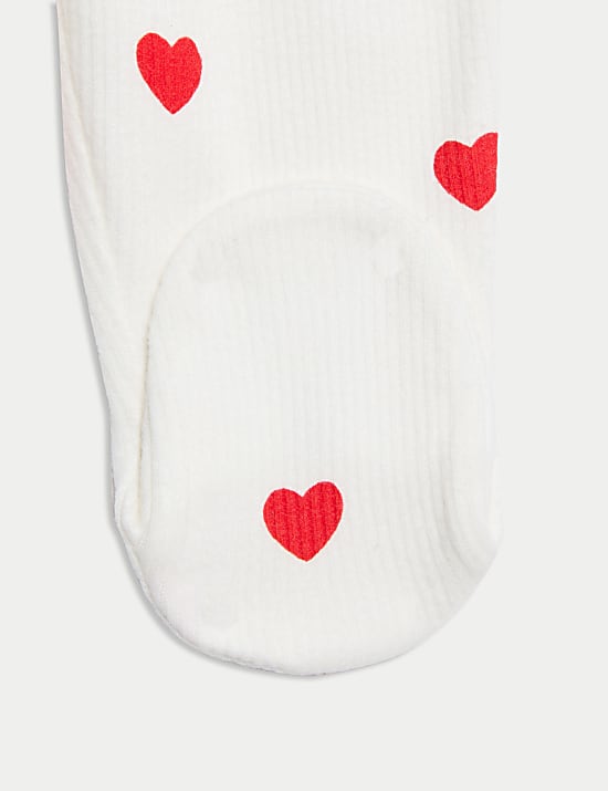 3pc Pure Cotton Heart Outfit (7lbs-12 Mths)