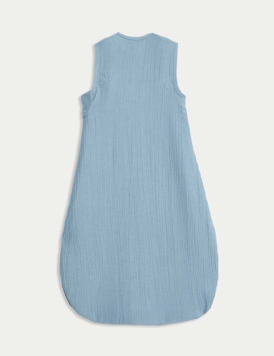 Pure Cotton 0.5 Tog Sleeping Bag (0-3 Yrs)