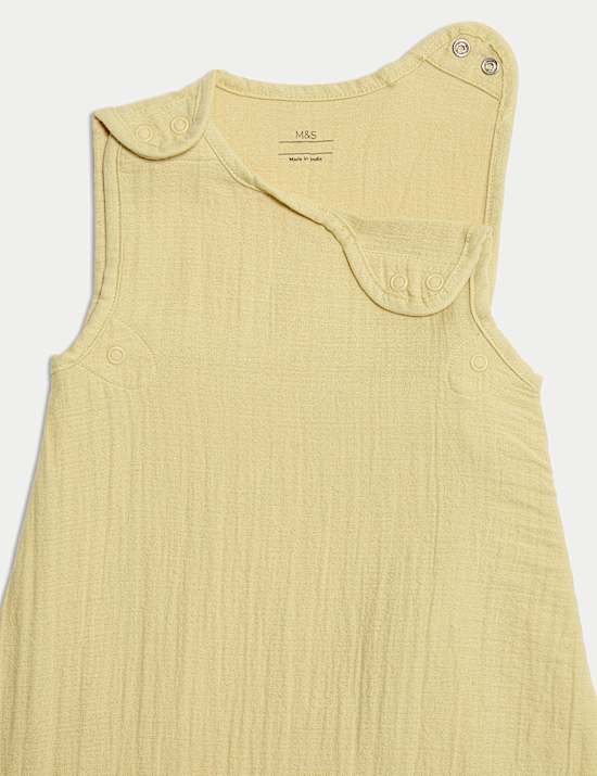 Pure Cotton 0.5 Tog Sleeping Bag (0-3 Yrs)