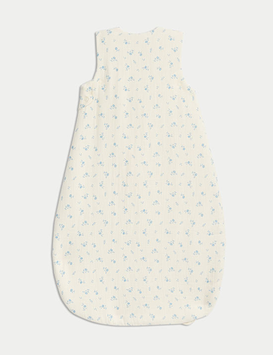 Muslin Floral 3.5T Sleeping Bag (0-3 Yrs)