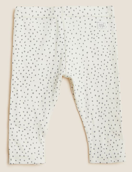 Cotton Rich Spot Leggings