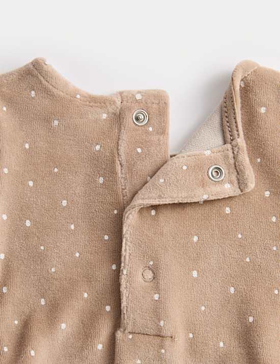 Dvoudílný outfit s vysokým podílem bavlny a s motivem vánočního pudinku