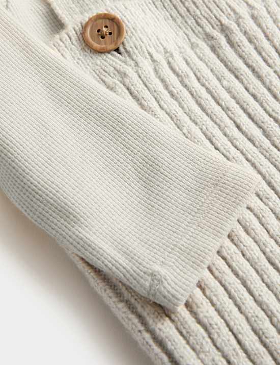 2pc Cotton Blend Knitted Outfit (7lbs-12 Mths)