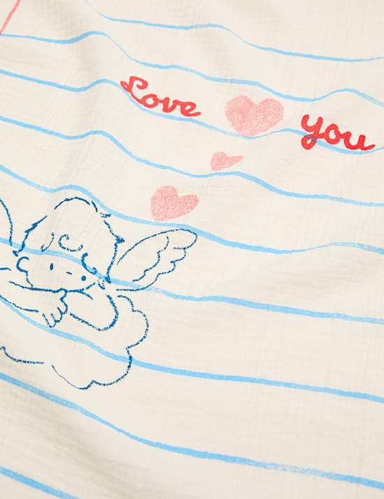 3 Pack Pure Cotton Patterned Muslins