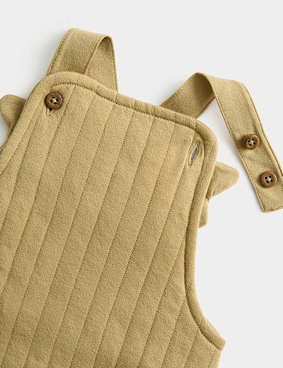 2pc Cotton Rich Wings Dungaree Outfit (0-12 Mths)