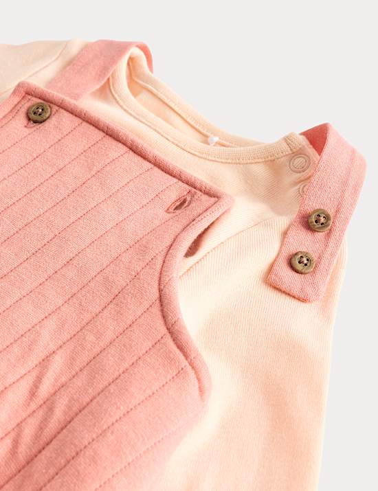 Ensemble 2 pi&egrave;ces en coton &agrave; motif ailes (Nouveau-n&eacute; au 12 mois)