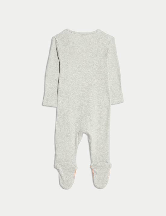 Pure Cotton Halloween Sleepsuit (0-9 Mths)