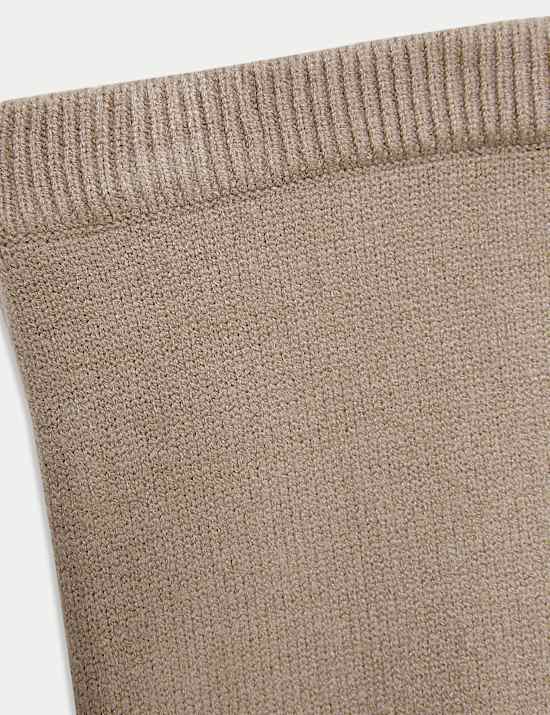 2pc Knitted Bear Wrap Outfit (0-12 Mths)